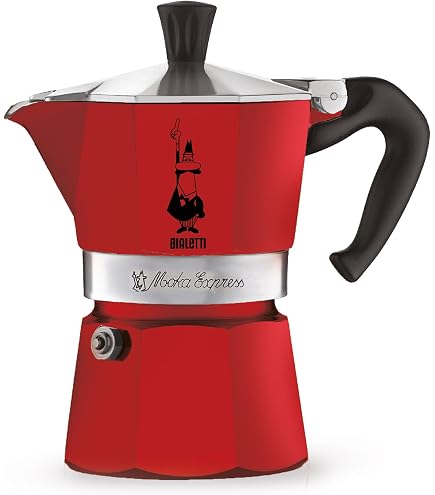 Bialetti Moka Express Christmas 2025 Red Coffee Maker 1 Cup Joyful